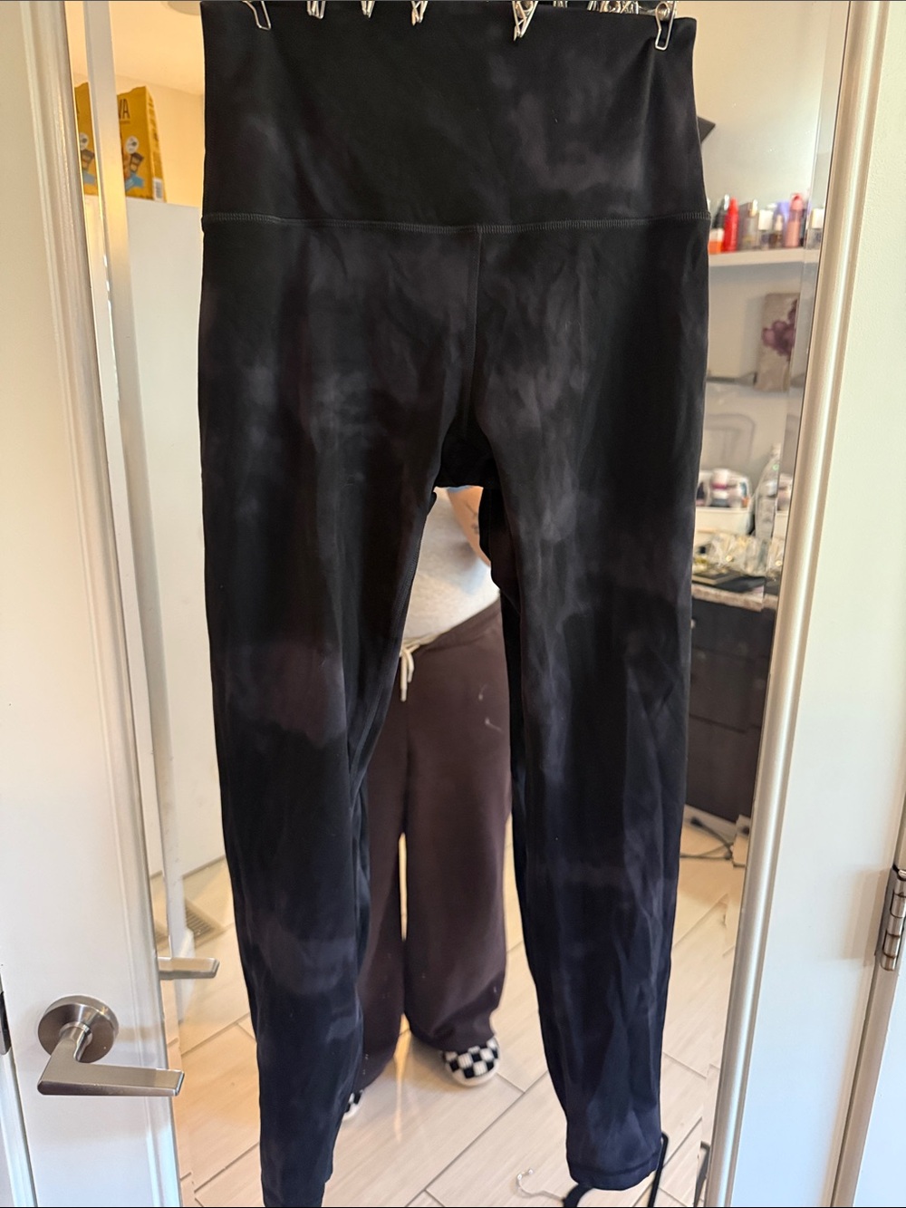 CRZ YOGA Black High-Waist Kids Leggings